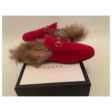 mules gucci fourrure|gucci mules for sale.